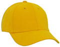 FRONT VIEW OF BASEBALL CAP AUSSIE GOLD